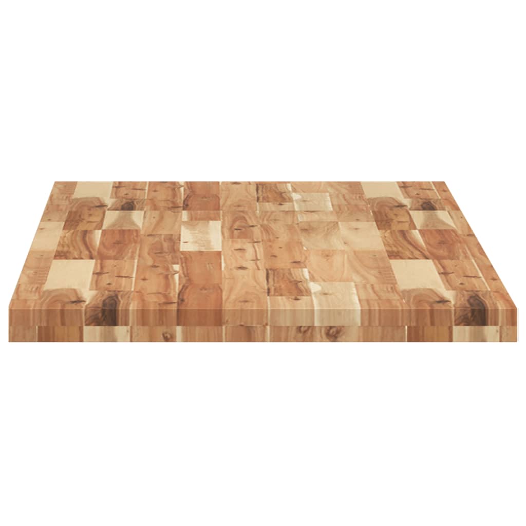 Bathroom Vanity Top Oil Finished 140x60x4 cm Solid Wood Acacia