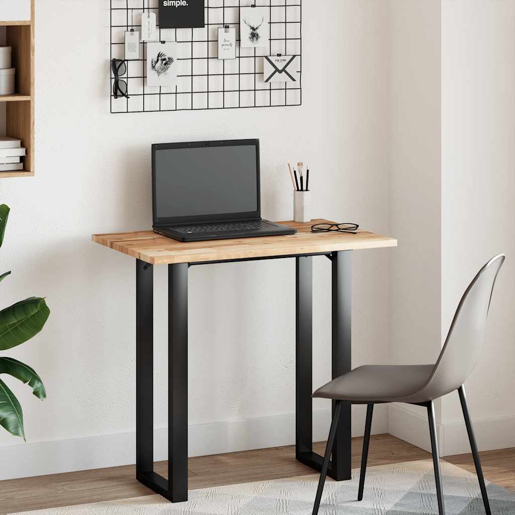 Desk Top Untreated 60x50x2 cm Solid Wood Acacia