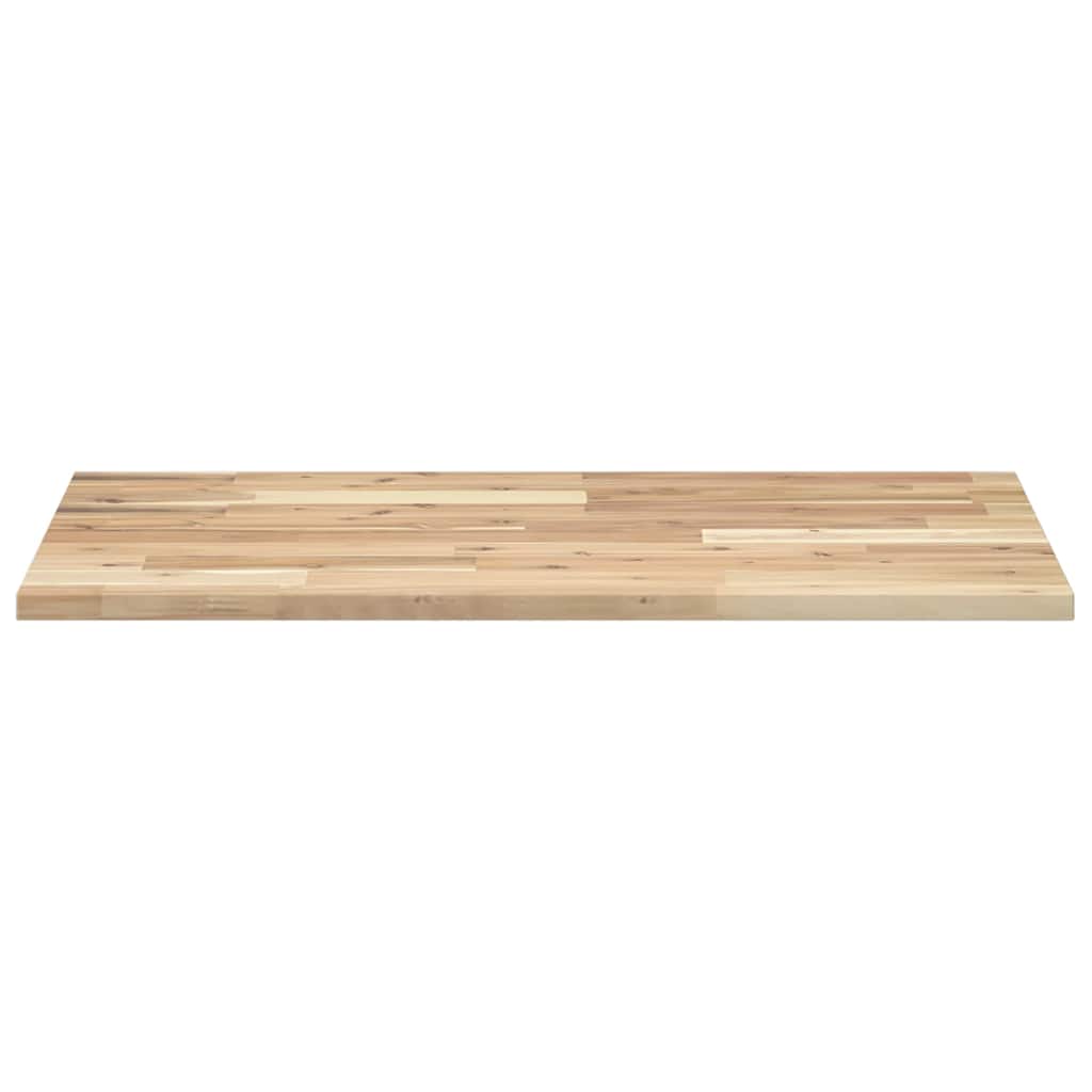 Desk Top Untreated 100x50x2 cm Solid Wood Acacia