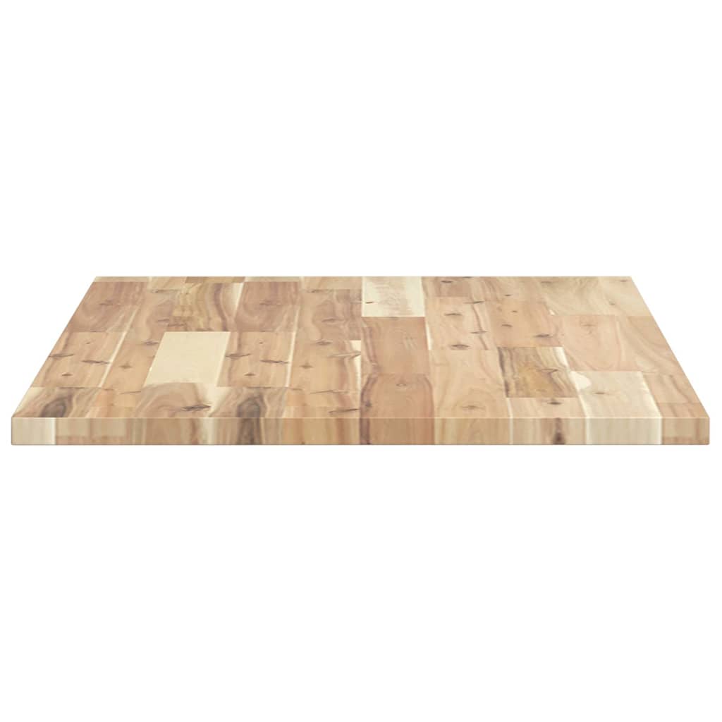 Desk Top Untreated 100x50x2 cm Solid Wood Acacia
