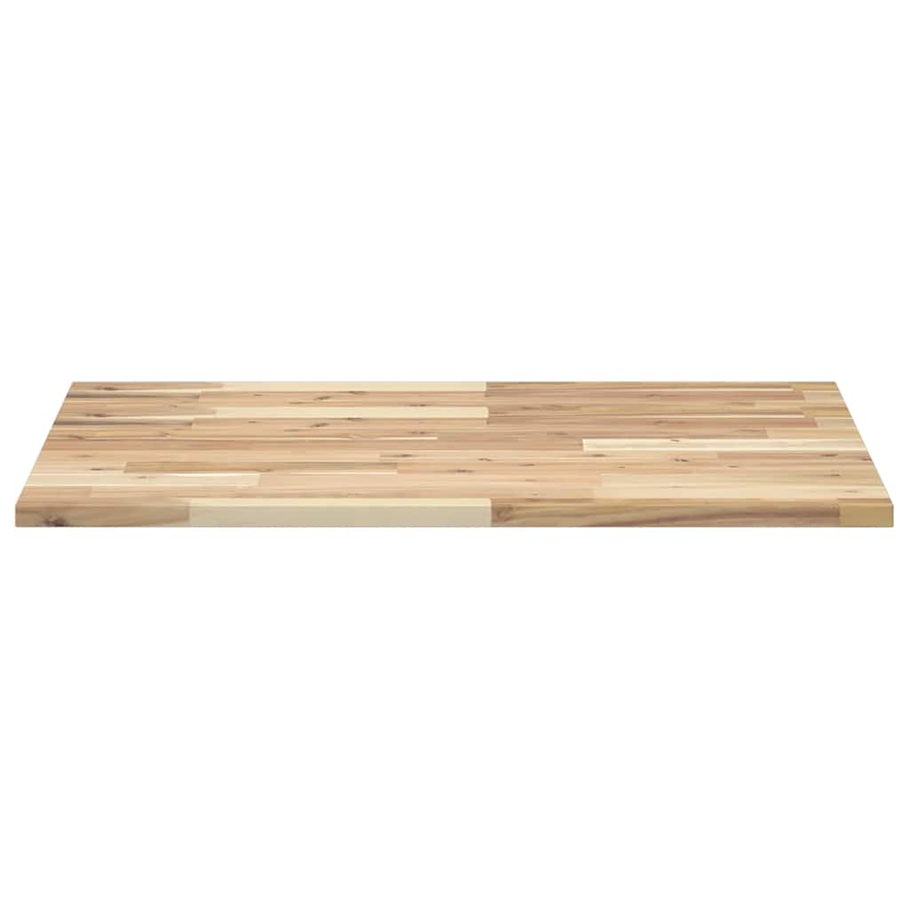Desk Top Untreated 100x60x2 cm Solid Wood Acacia