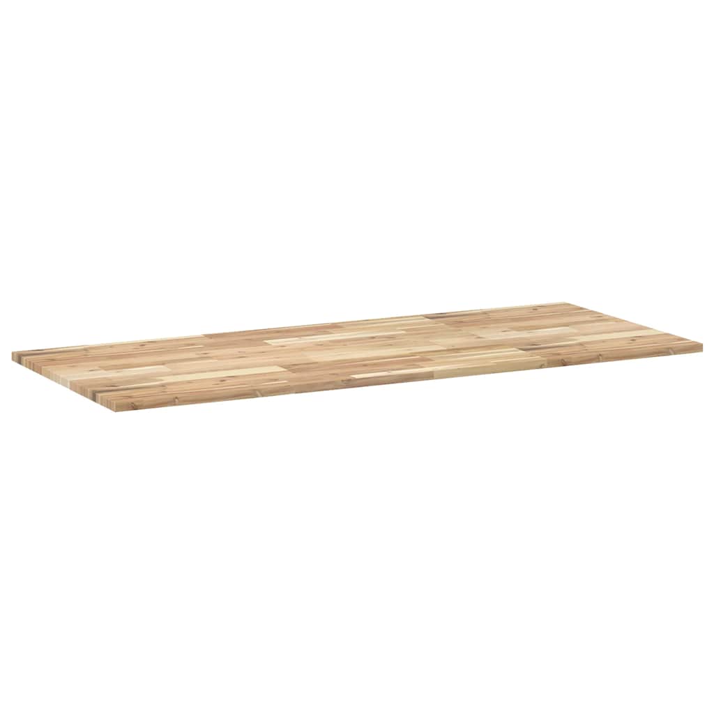 Desk Top Untreated 140x60x2 cm Solid Wood Acacia