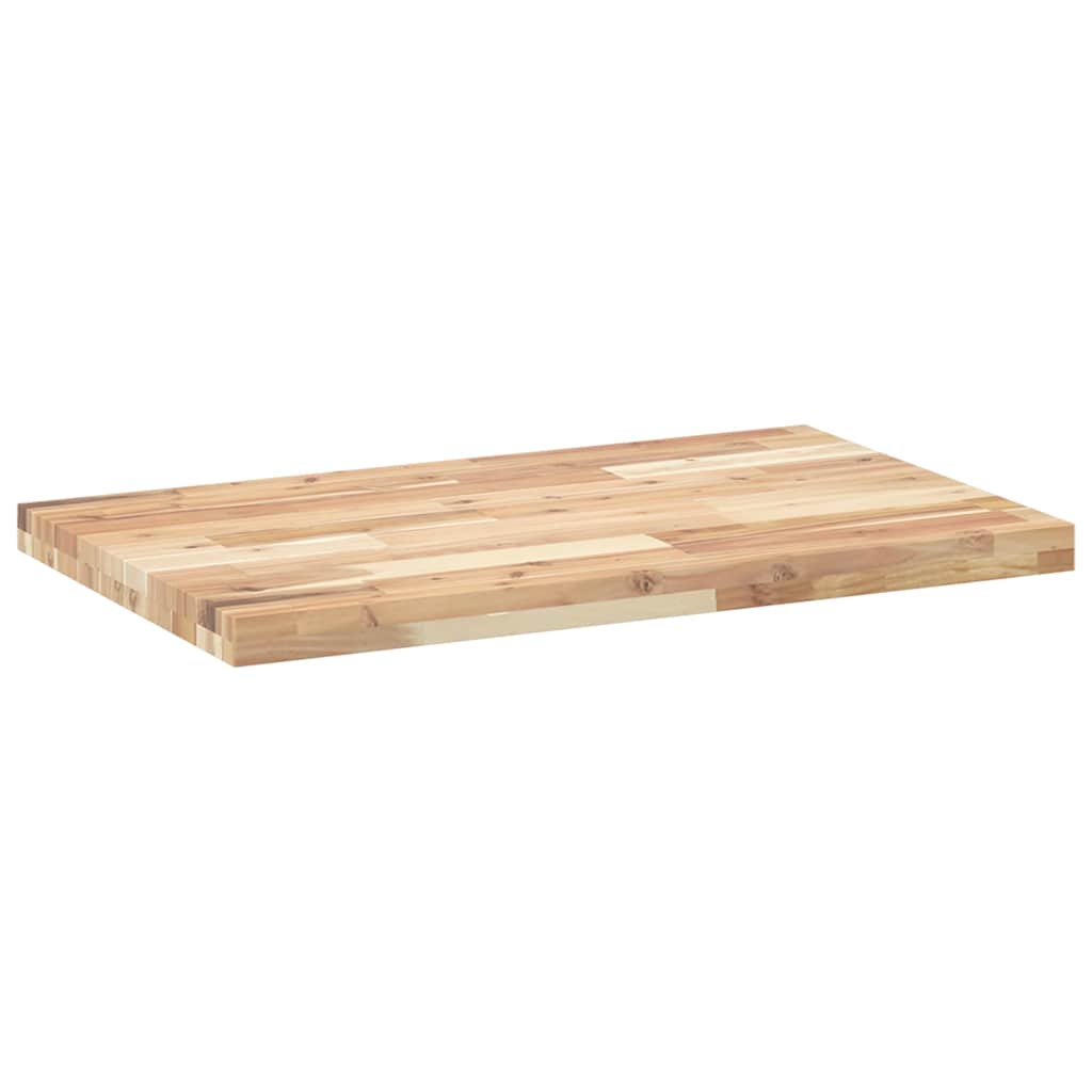 Desk Top Untreated 80x50x4 cm Solid Wood Acacia