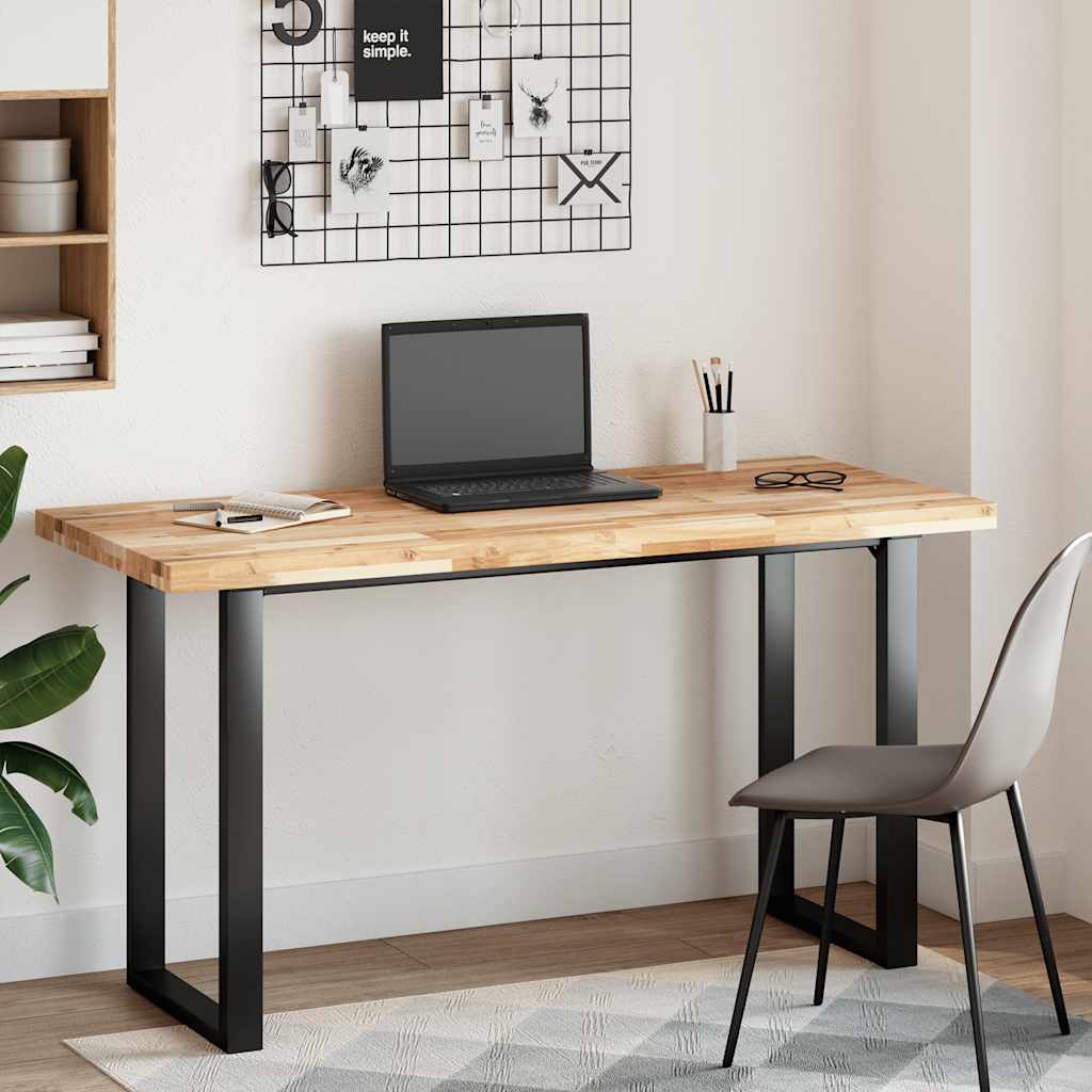 Desk Top Untreated 120x60x4 cm Solid Wood Acacia