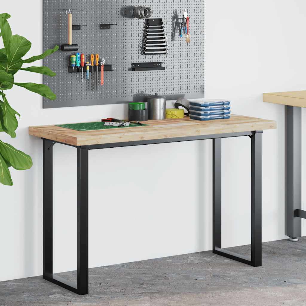 Desk Top Untreated 140x60x4 cm Solid Wood Acacia
