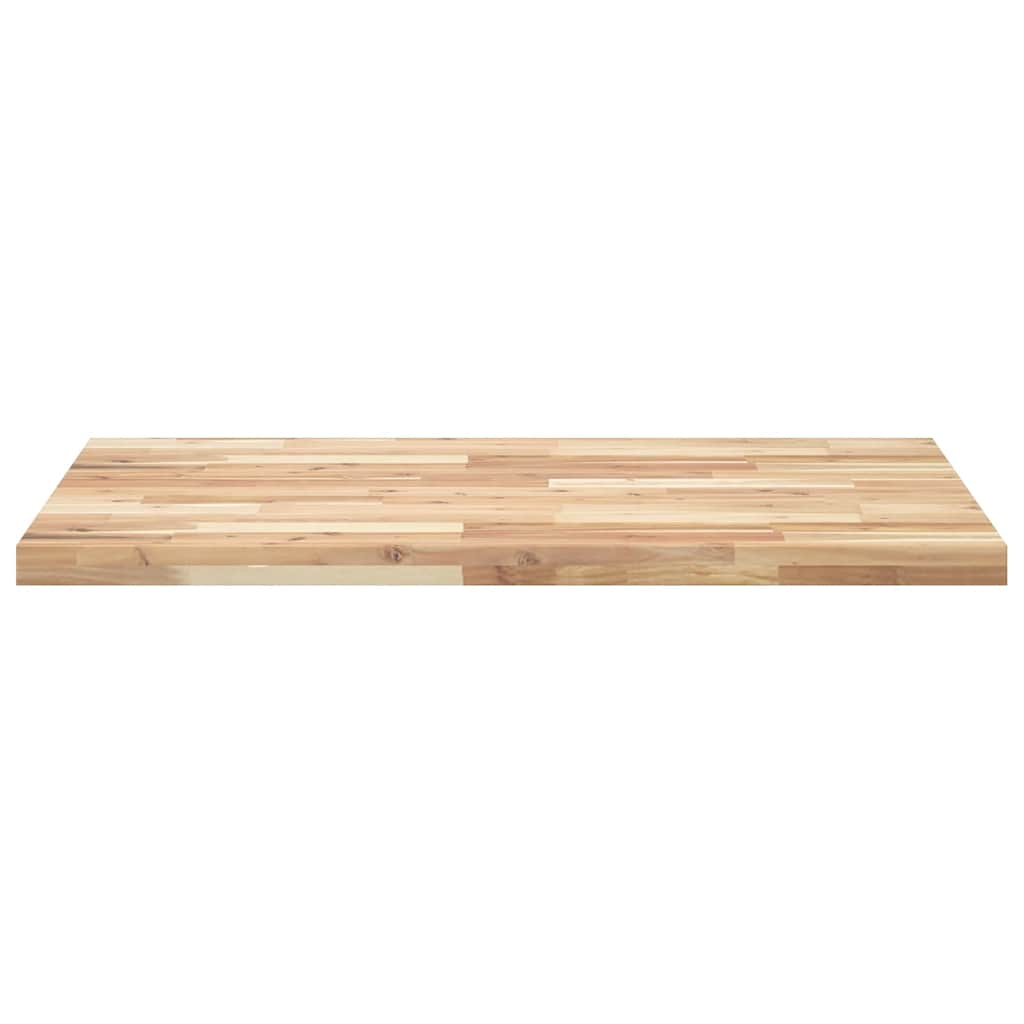 Desk Top Untreated 100x70x4 cm Solid Wood Acacia