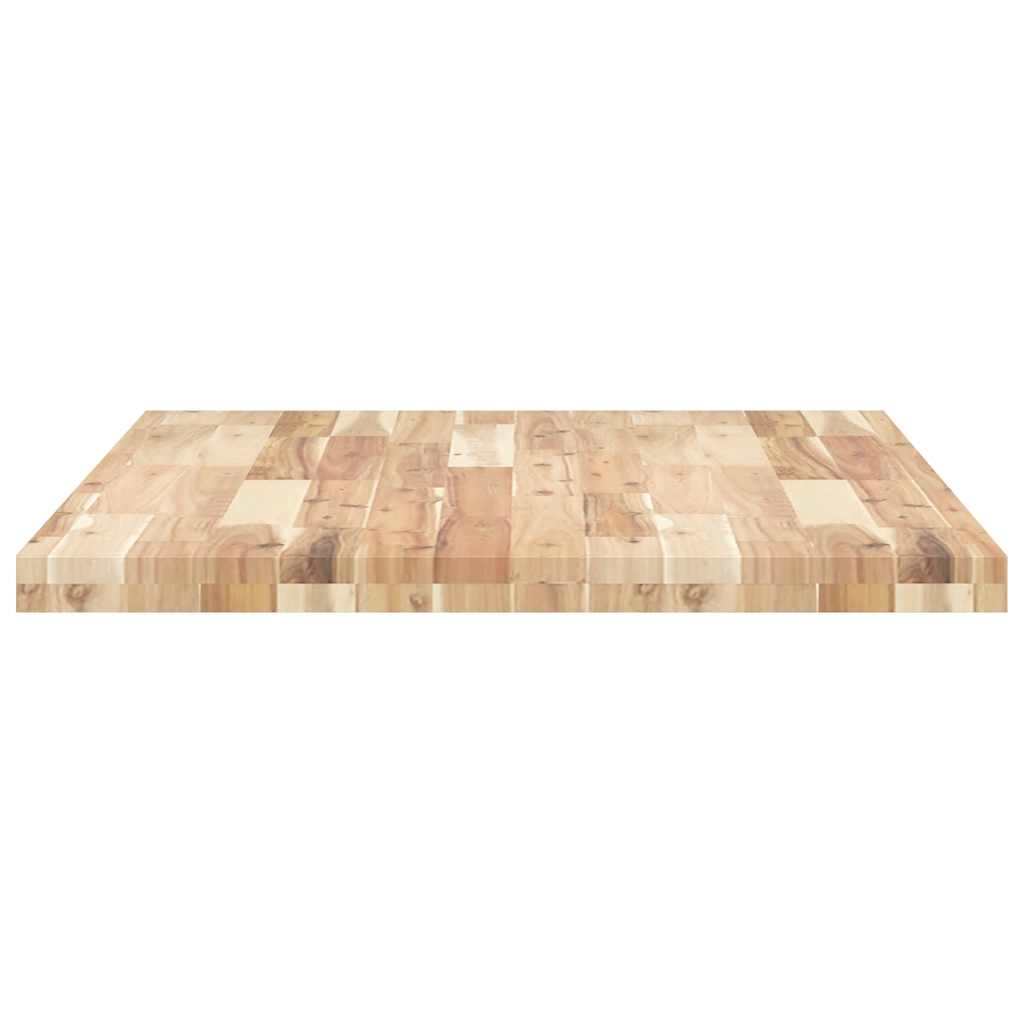 Desk Top Untreated 100x70x4 cm Solid Wood Acacia