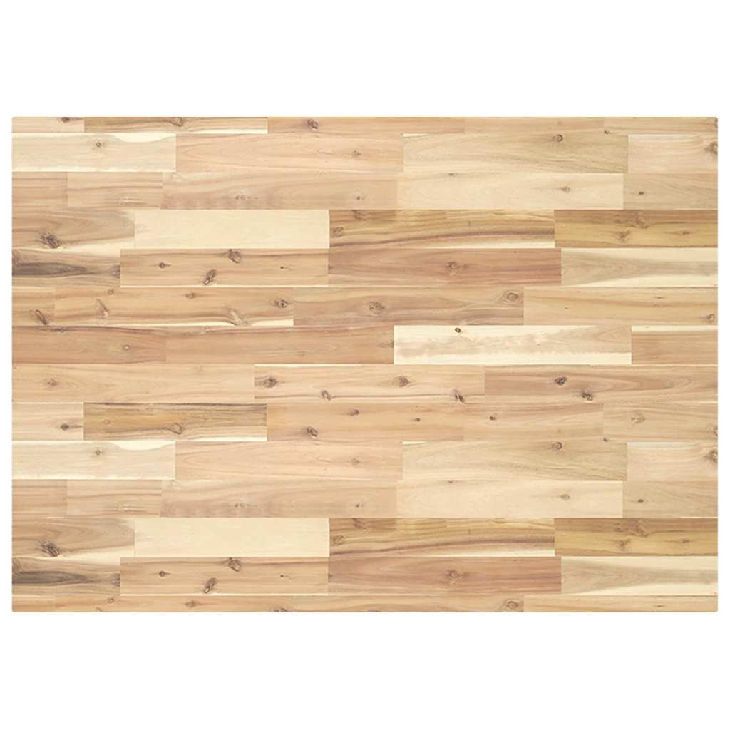Desk Top Untreated 120x70x4 cm Solid Wood Acacia