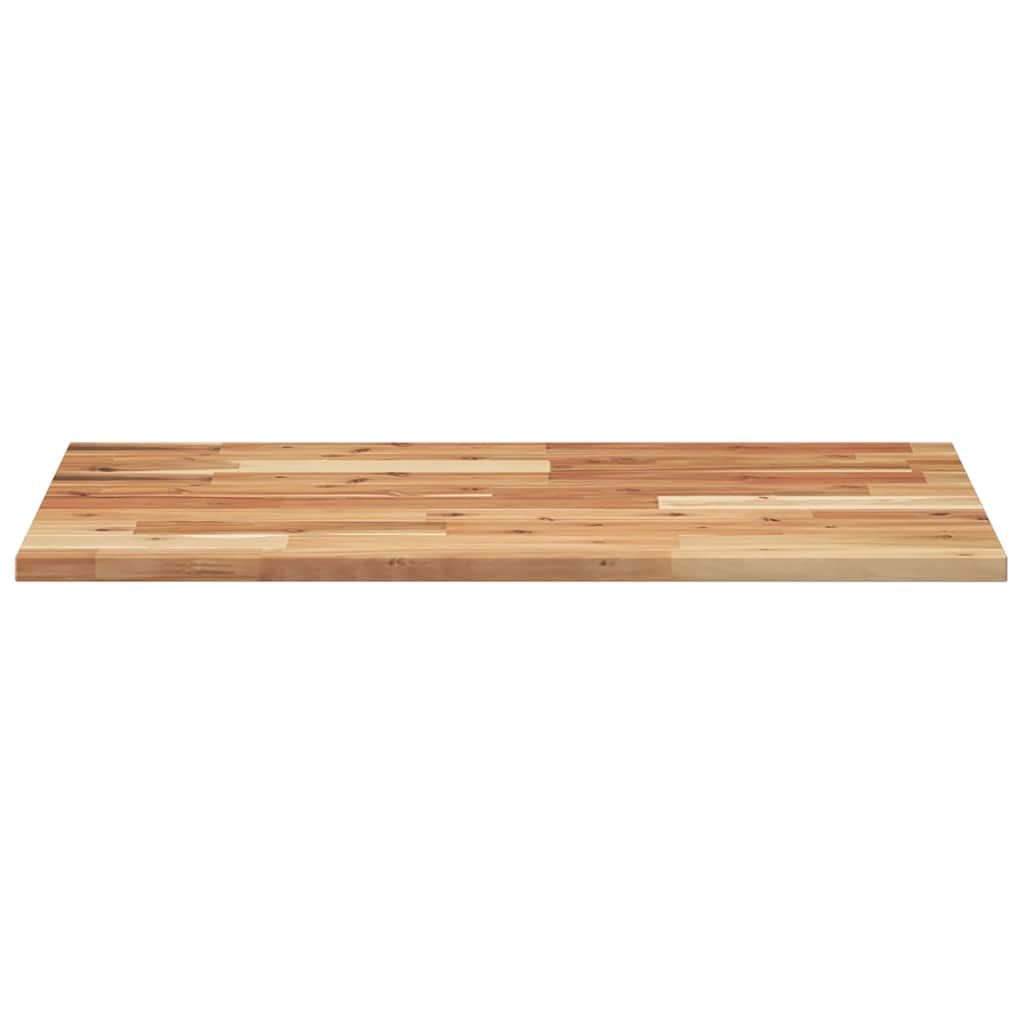 Desk Top Oil Finished 80x50x2 cm Solid Wood Acacia
