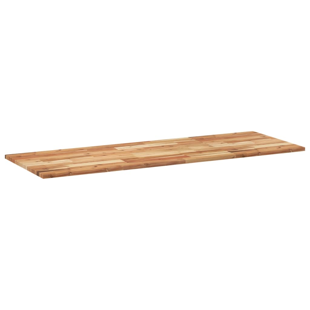 Desk Top Oil Finished 160x50x2 cm Solid Wood Acacia