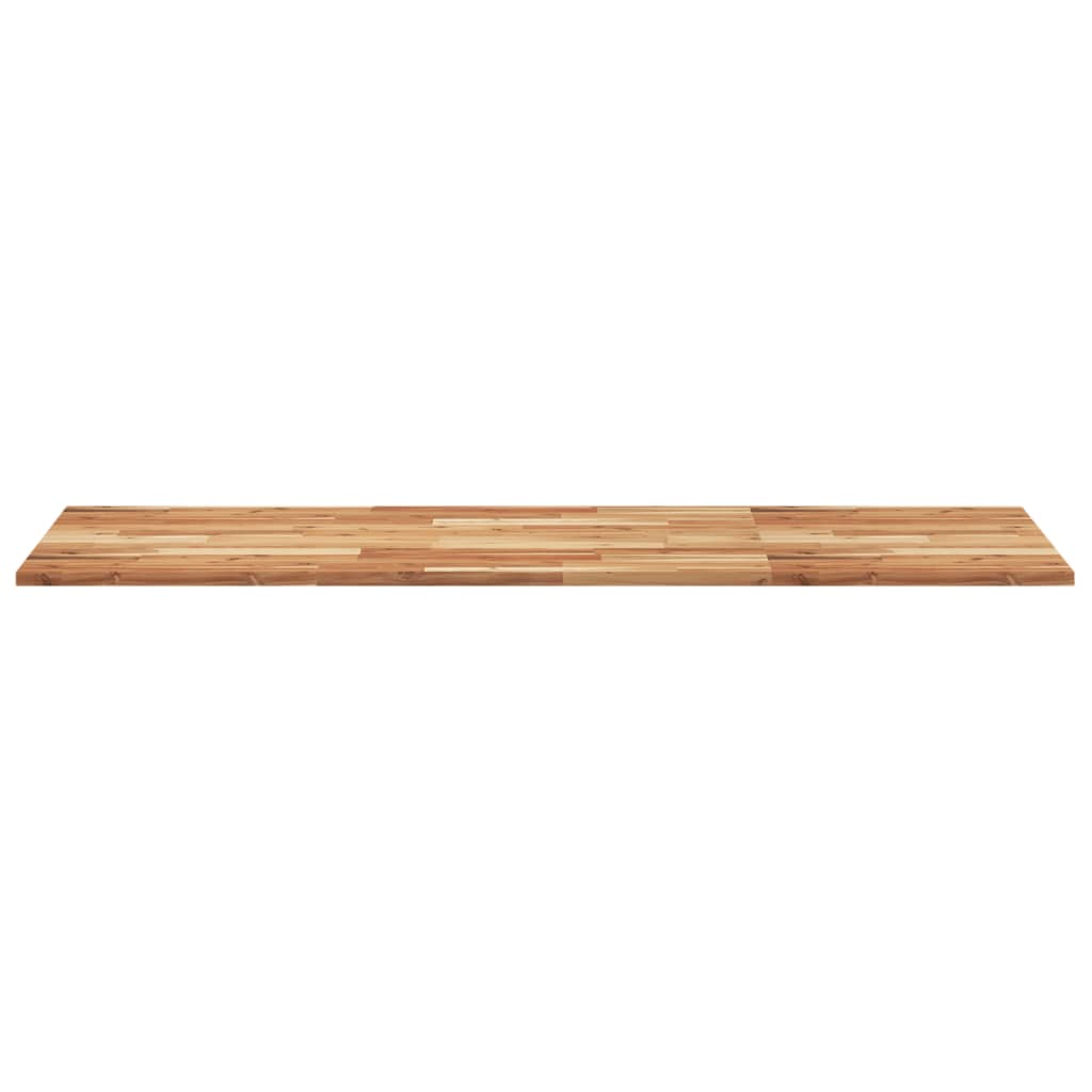 Desk Top Oil Finished 120x60x2 cm Solid Wood Acacia