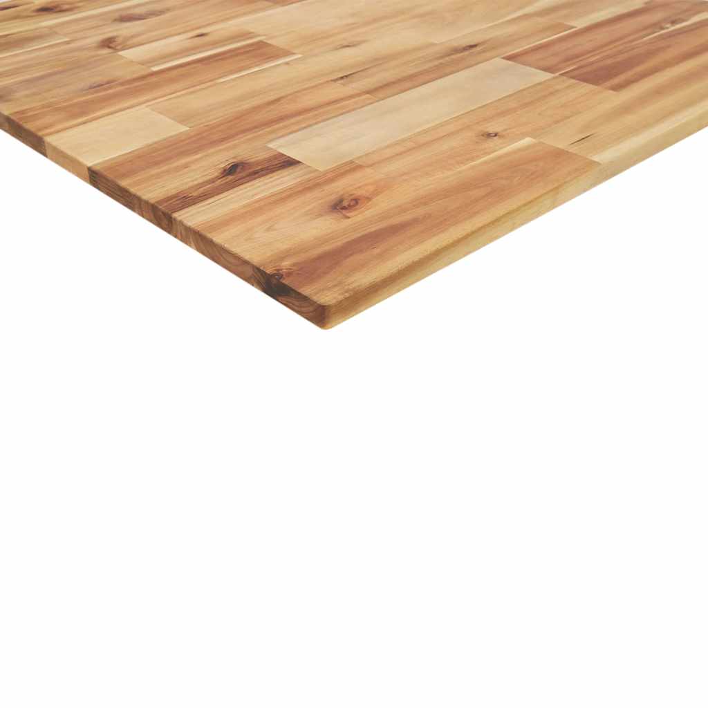 Desk Top Oil Finished 140x60x2 cm Solid Wood Acacia