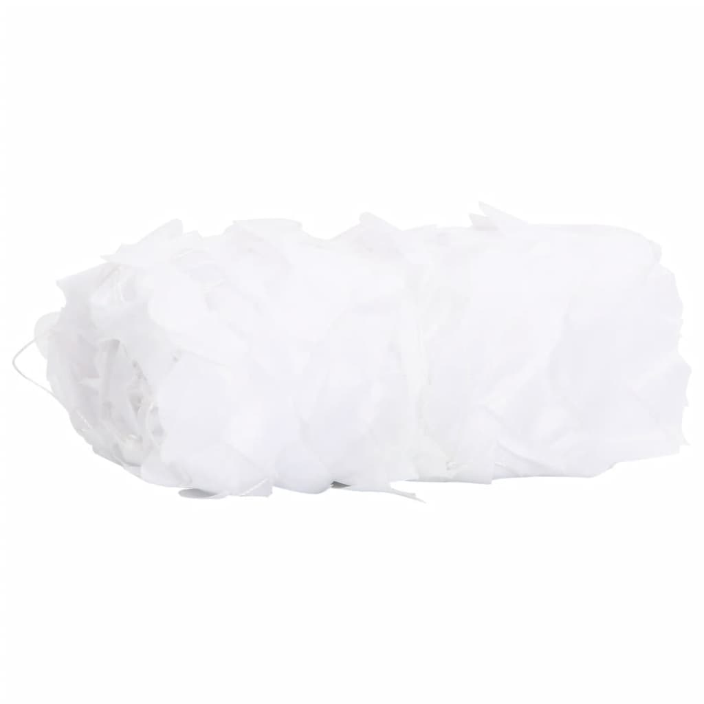 Camouflage Net with Storage Bag 1038x137 cm White