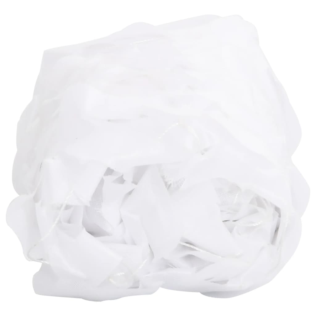 Camouflage Net with Storage Bag 1038x137 cm White