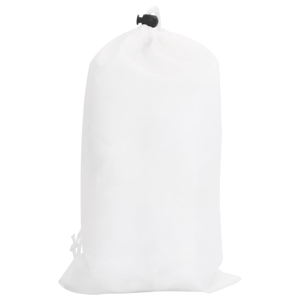 Camouflage Net with Storage Bag 1038x137 cm White