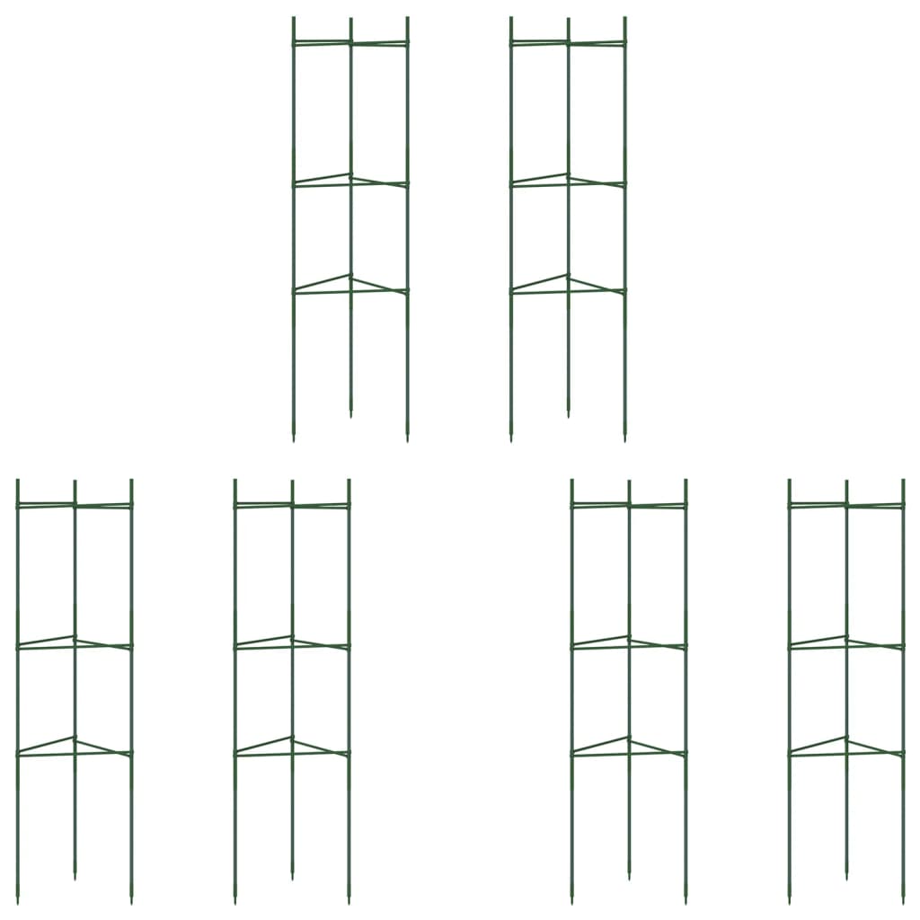 Tomato Cages 6 pcs 116 cm Steel and PP