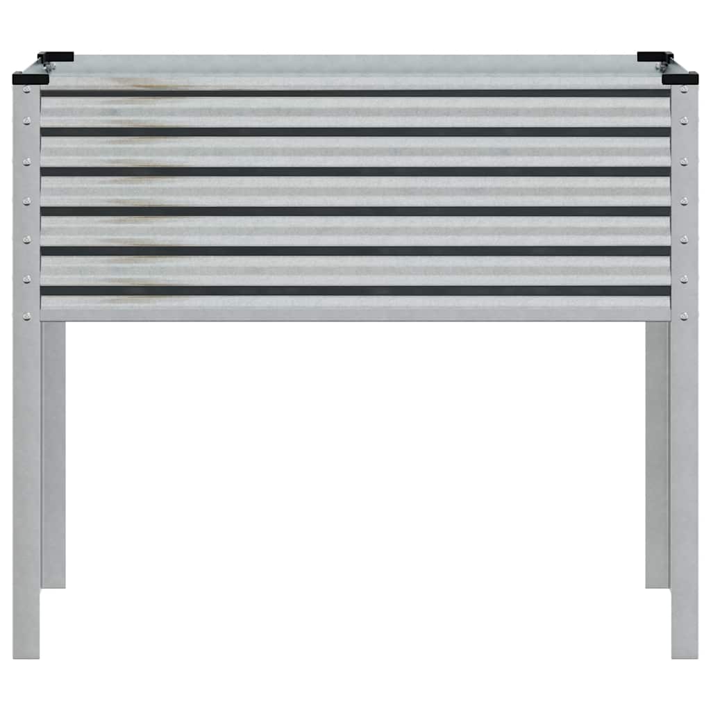 Garden Planter 100x45x90 cm Galvanised Steel