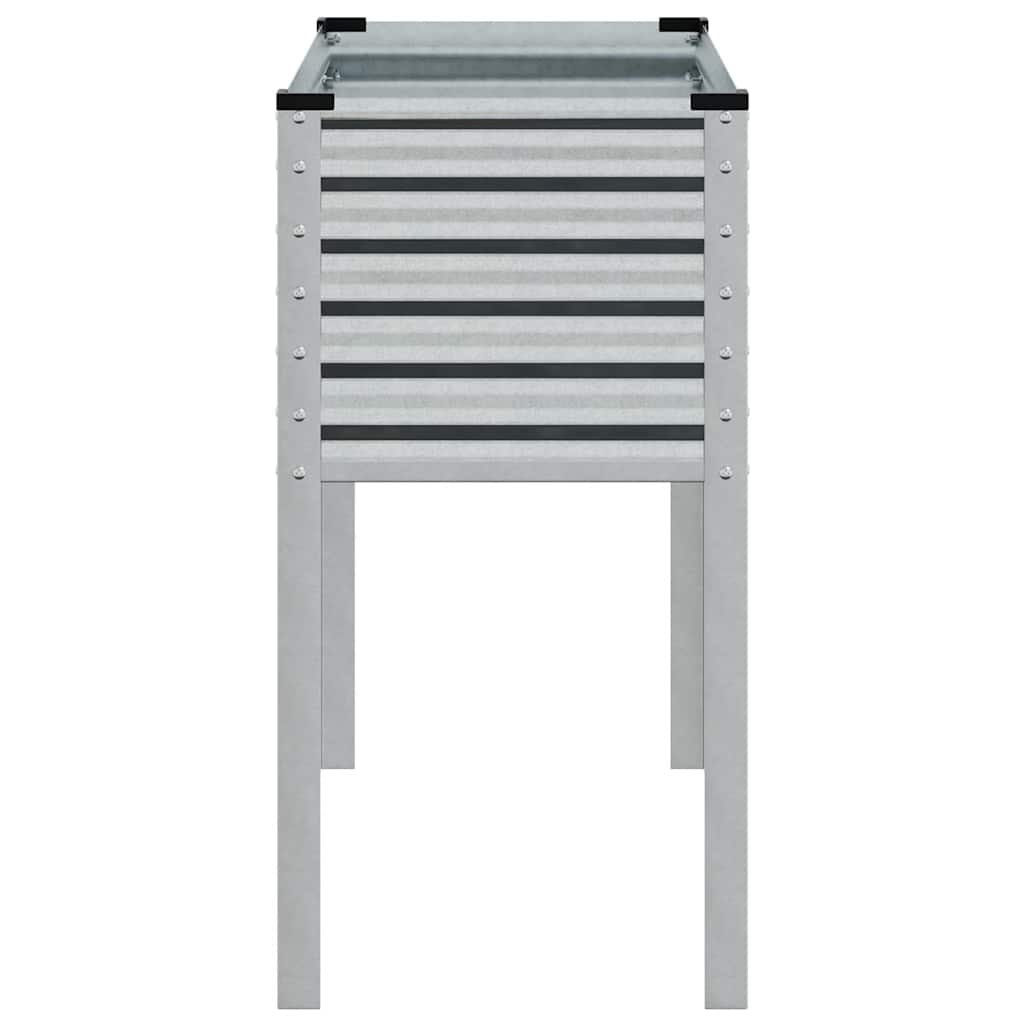 Garden Planter 100x45x90 cm Galvanised Steel