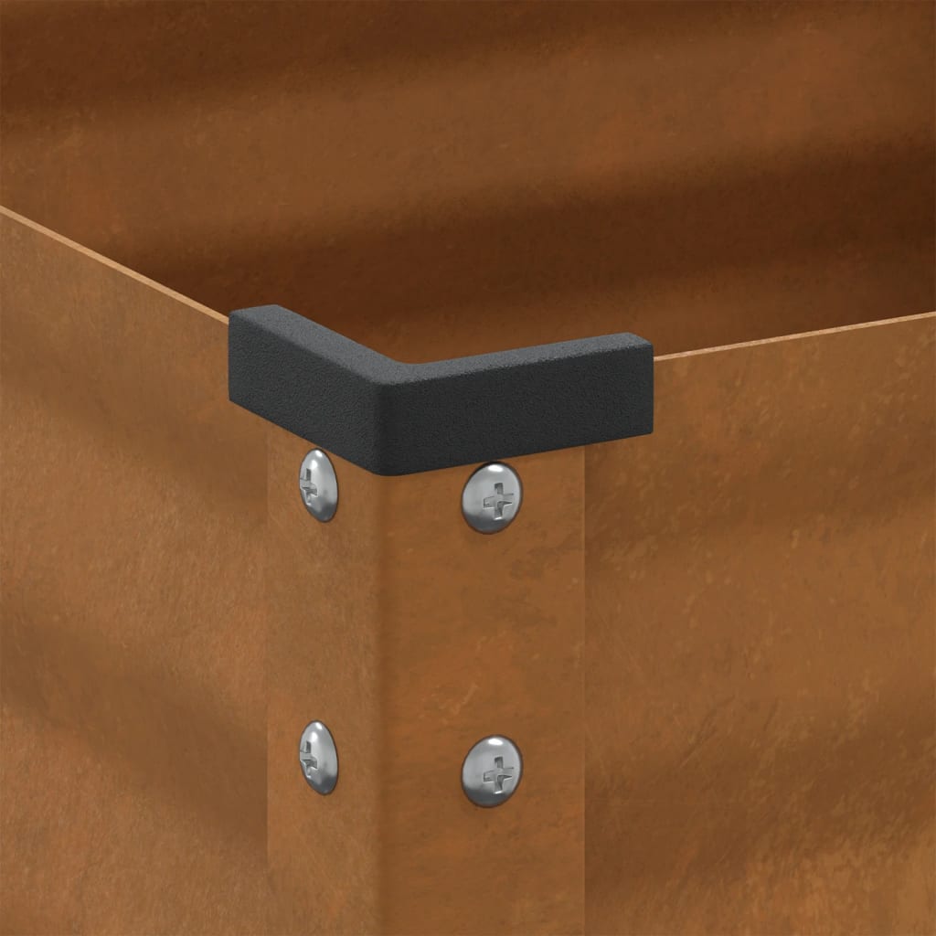 Garden Planter 100x45x90 cm Weathering Steel