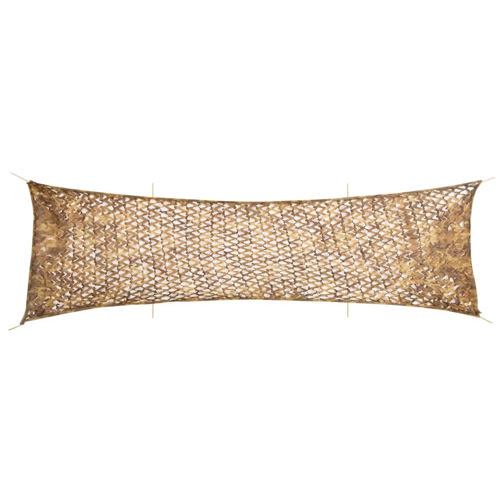 Camouflage Net with Storage Bag 753x199 cm Sand