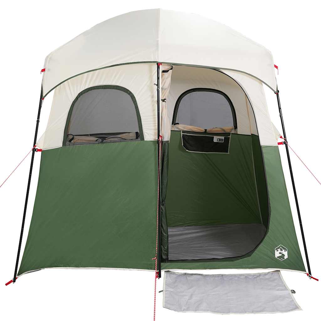 Shower Tent 2-Person Green Waterproof