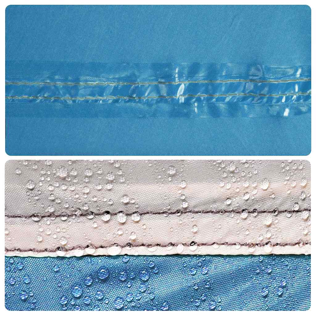 Camping Windbreak Blue 340x130 cm Waterproof