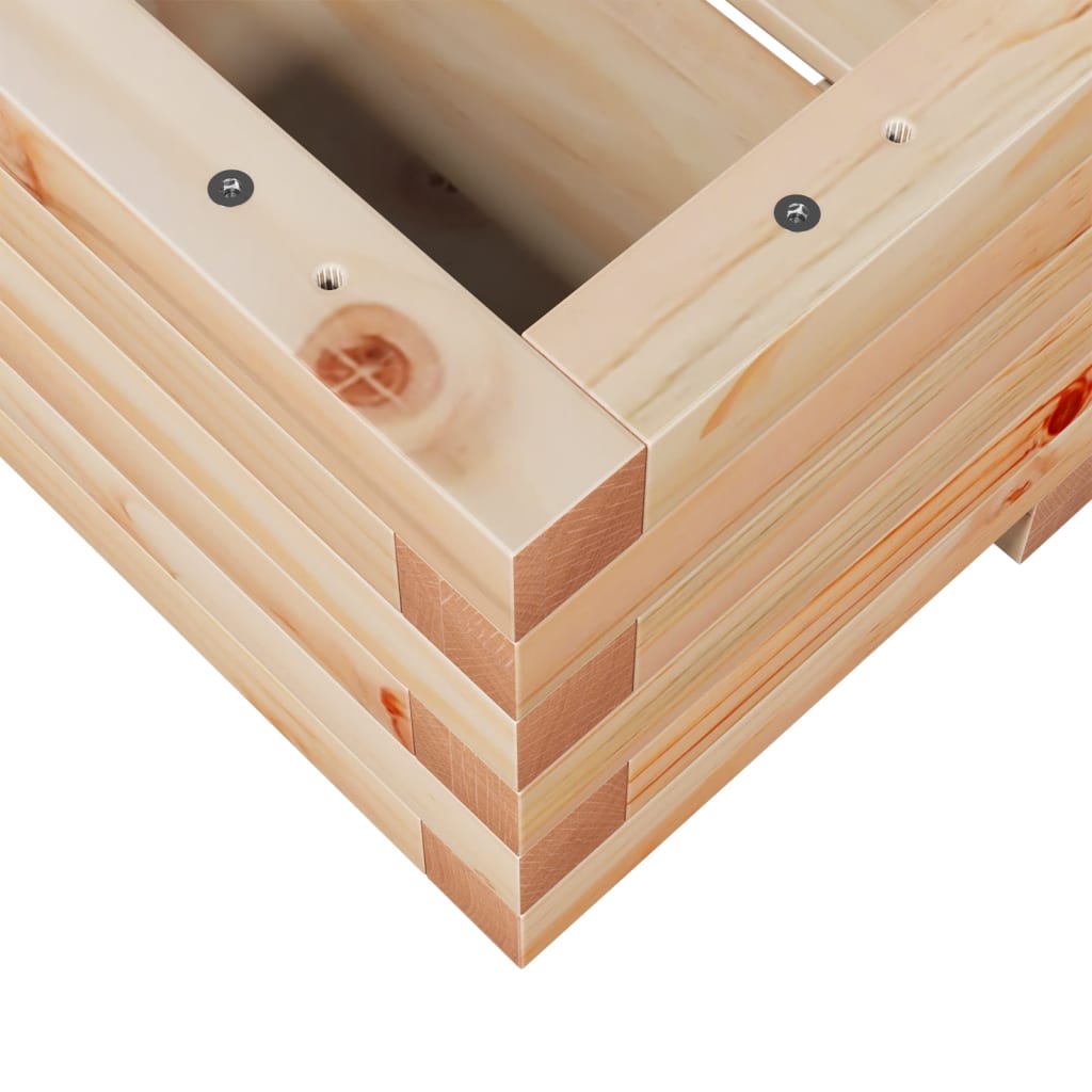 Garden Planter 110x60x26.5 cm Solid Wood Pine