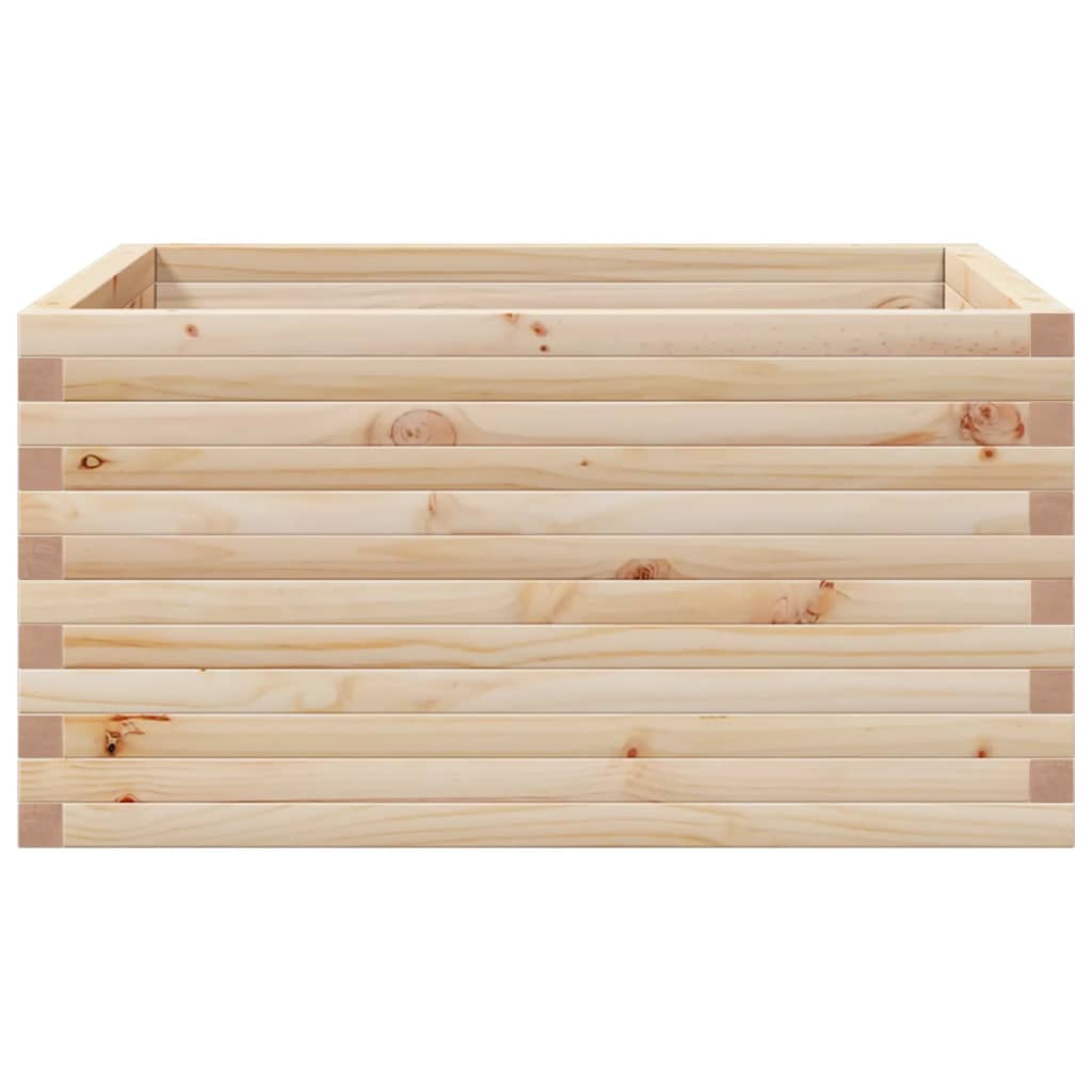 Garden Planter 90x90x46 cm Solid Wood Pine