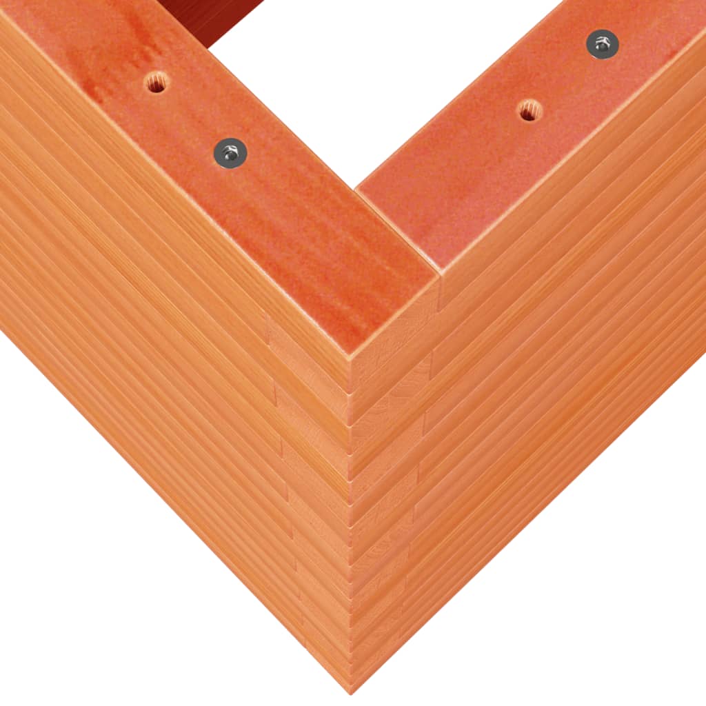 Garden Planter Wax Brown 70x40x68.5 cm Solid Wood Pine