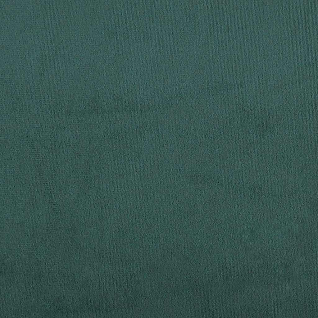 Bed Frame without Mattress Dark Green 80x200 cm Velvet