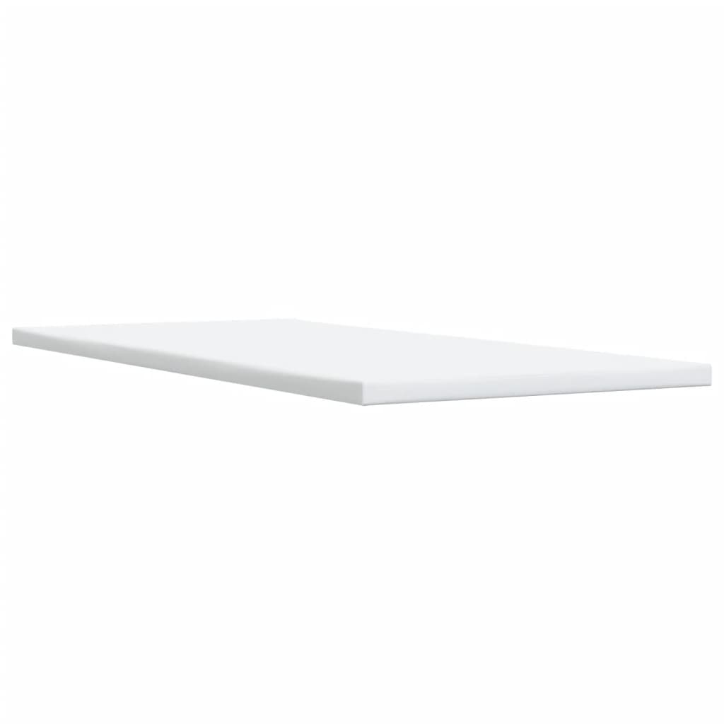 Box Spring Bed with Mattress White 80x200 cm Faux Leather