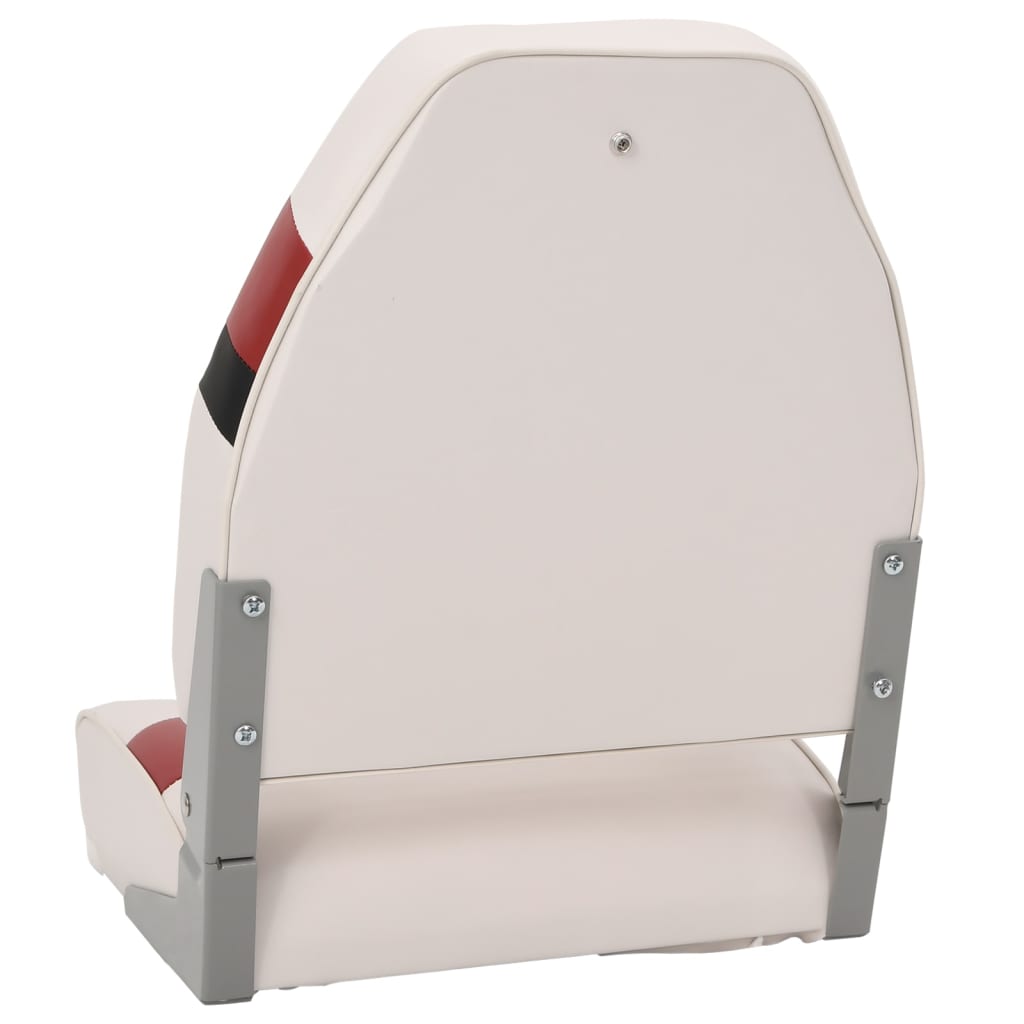 Boat Seat with High Back Foldable 44x38x55 cm