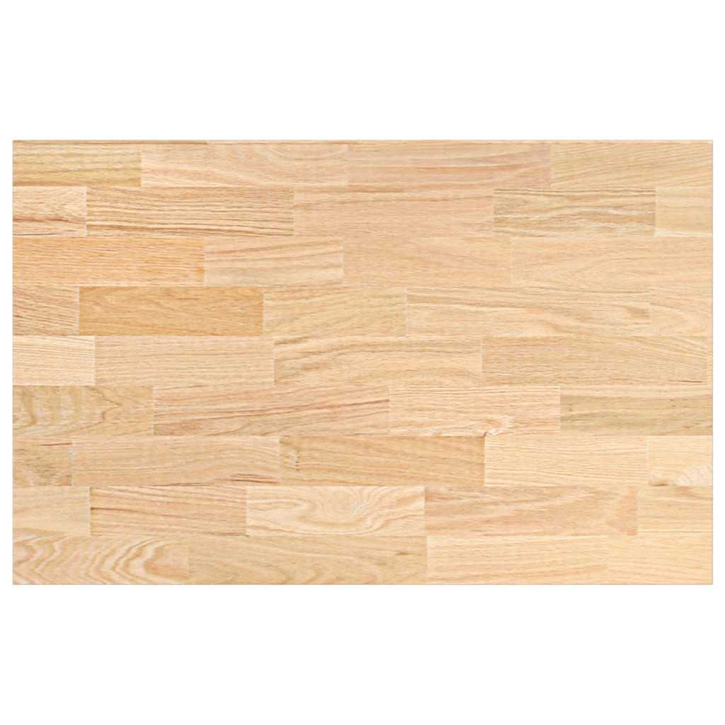 Kitchen Worktop 100x63.5x2.7 cm Solid Wood Oak Rectangular