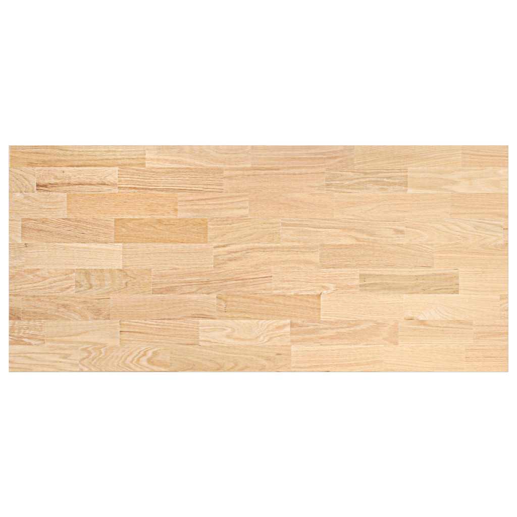 Kitchen Worktop 140x63.5x2.7 cm Solid Wood Oak Rectangular