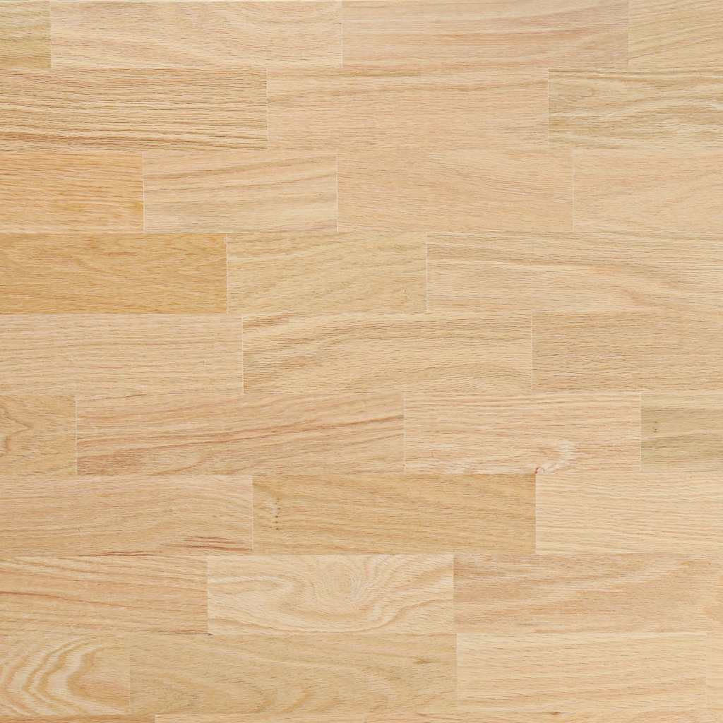 Desk Top Untreated 100x60x2.5 cm Solid Wood Oak Rectangular