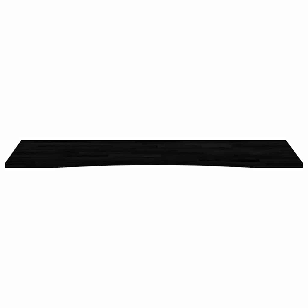 Desk Top Dark Brown 140x50x2.5 cm Solid Wood Oak Rectangular
