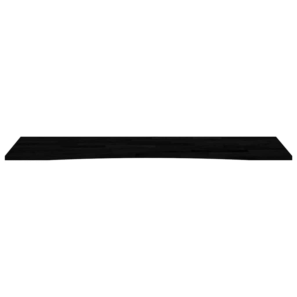 Desk Top Dark Brown 160x50x2.5 cm Solid Wood Oak Rectangular