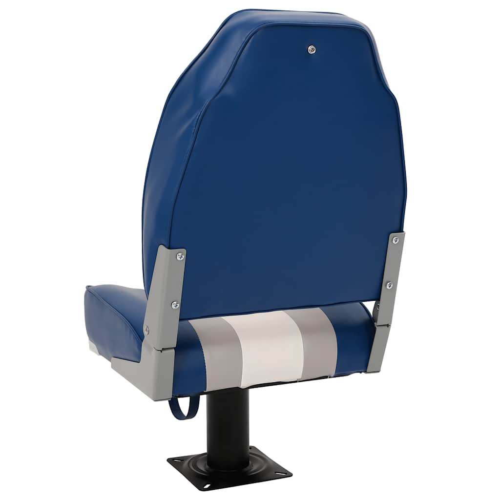 2 Piece Foldable Boat Seat Set High Backrest
