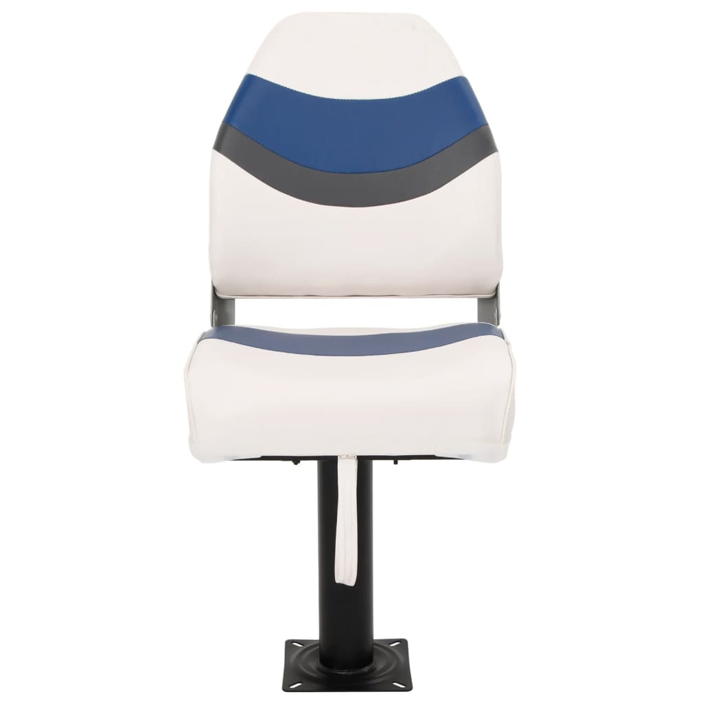 4 Piece Foldable Boat Seat Set High Backrest