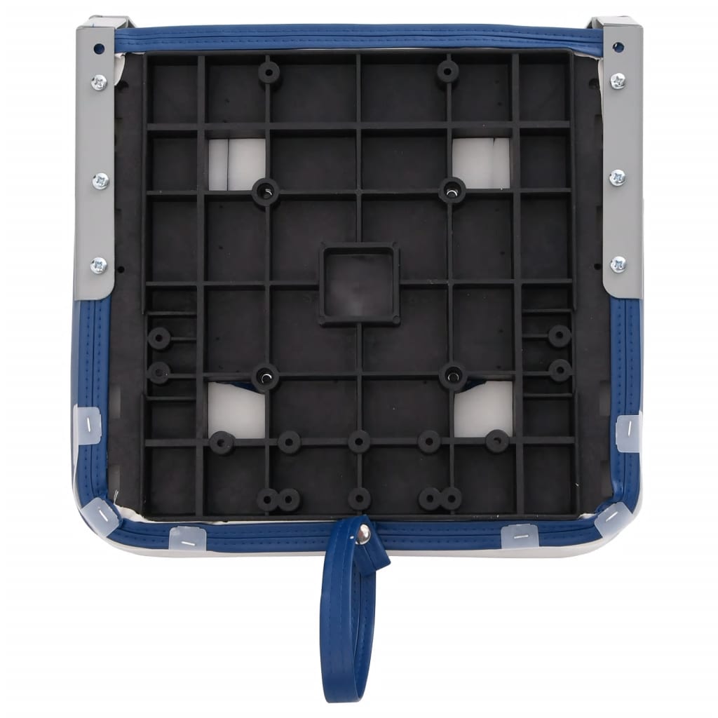 Foldable Boat Seats 2pcs with High Back 44x38x55 cm