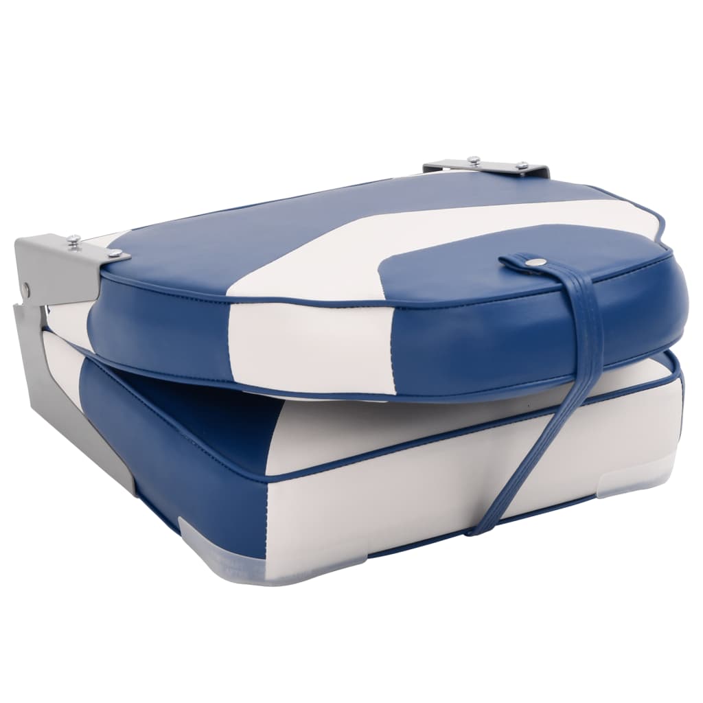 Foldable Boat Seats 2pcs with High Back 44x38x55 cm