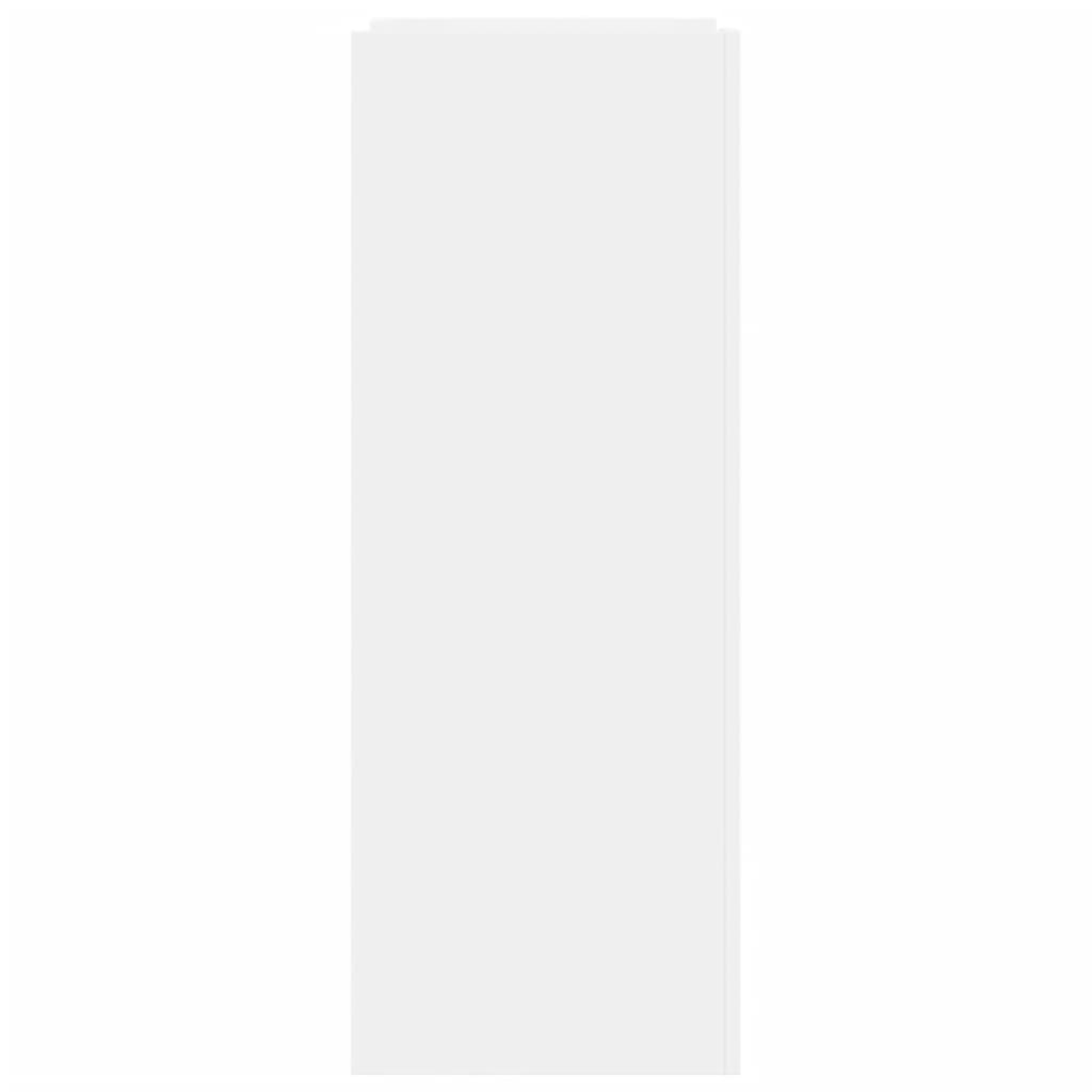 Shoe Cabinet White 74.5x37.5x100 cm Engineered Wood