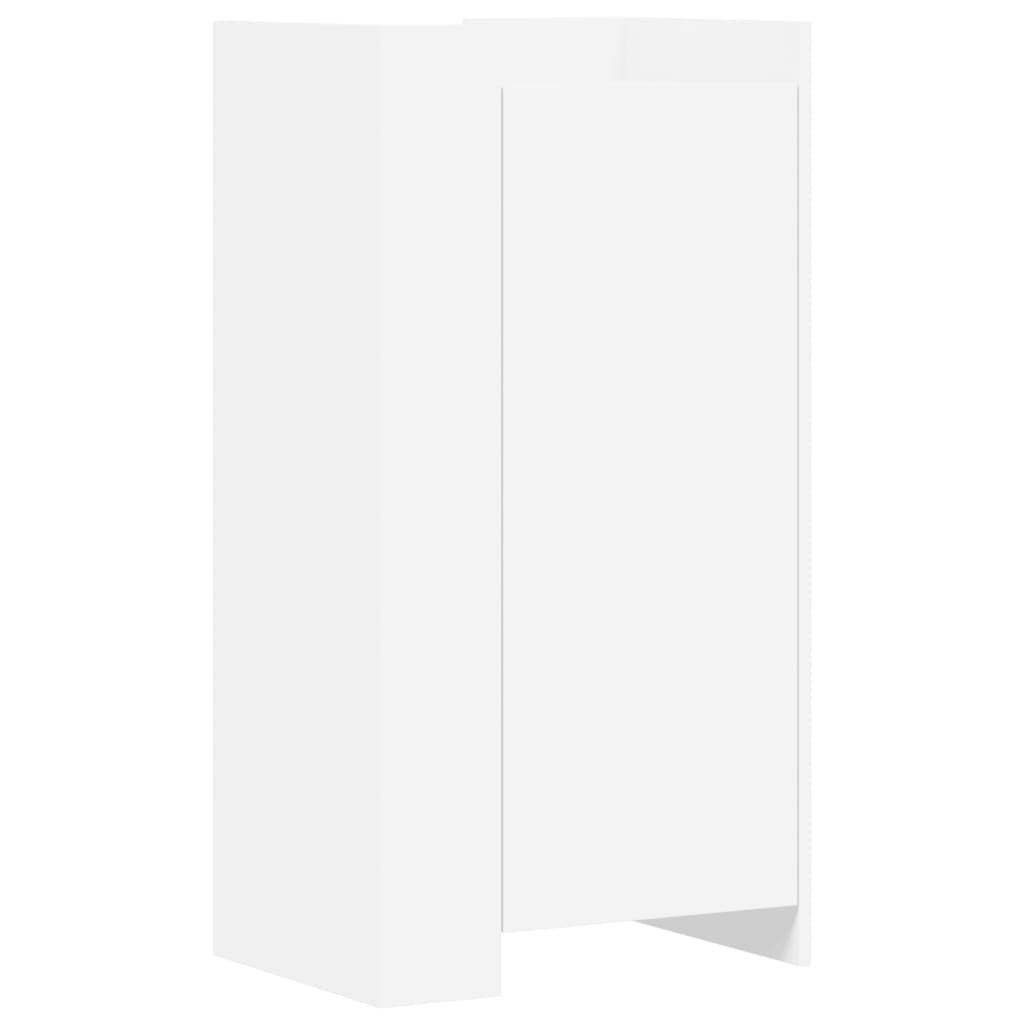 Shoe Cabinet White 52x37.5x100 cm Engineered Wood