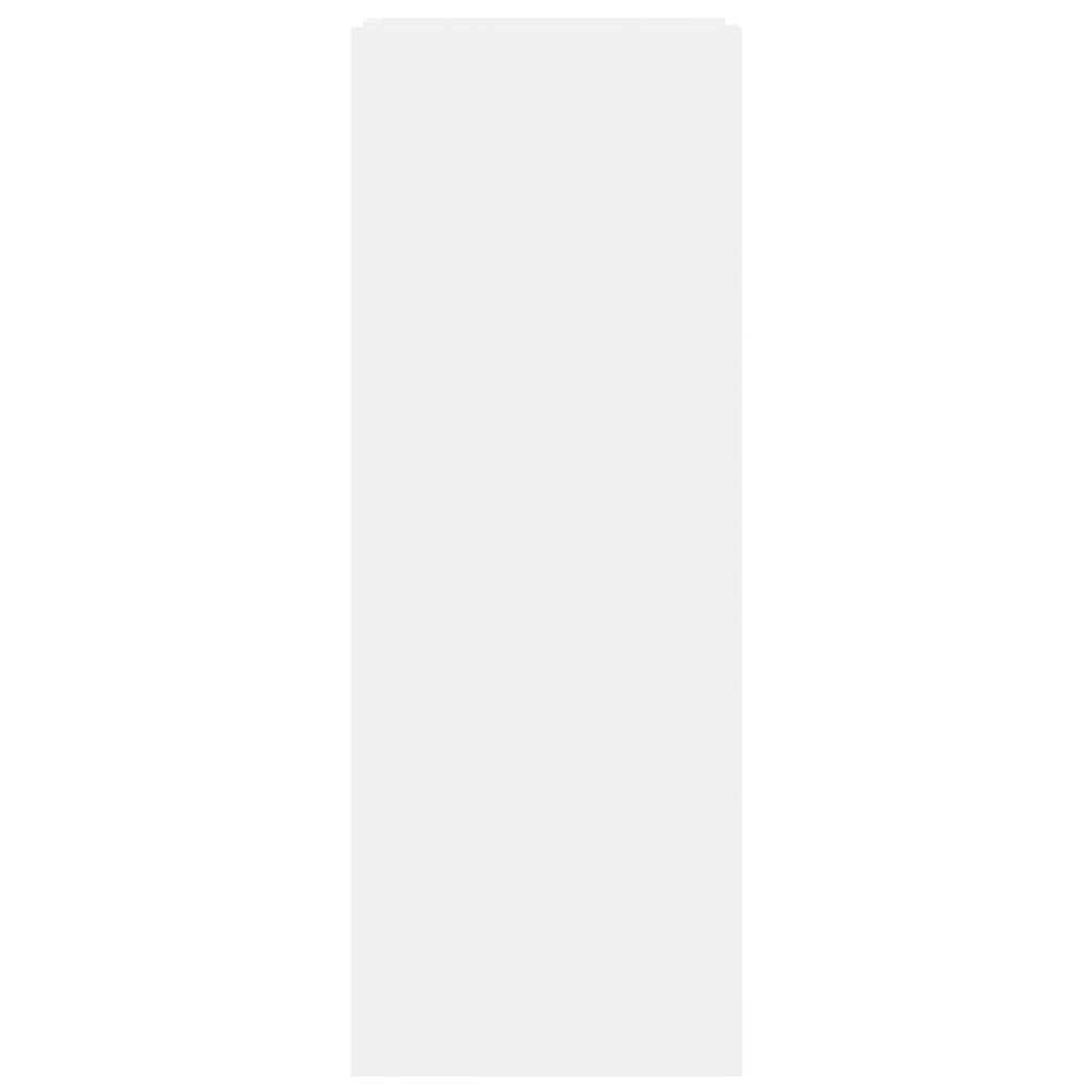 Shoe Cabinet White 52x37.5x100 cm Engineered Wood