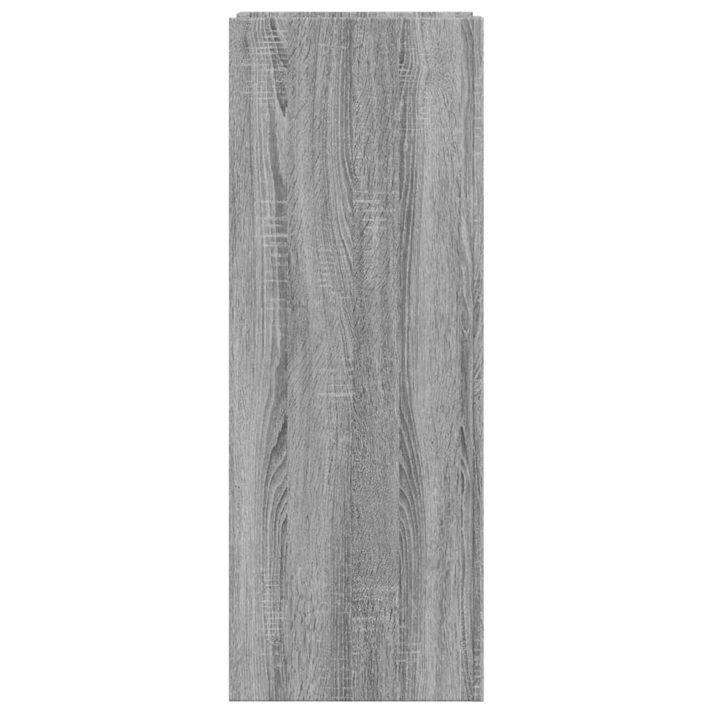 Shoe Cabinet Grey Sonoma 52x37.5x100 cm Engineered Wood