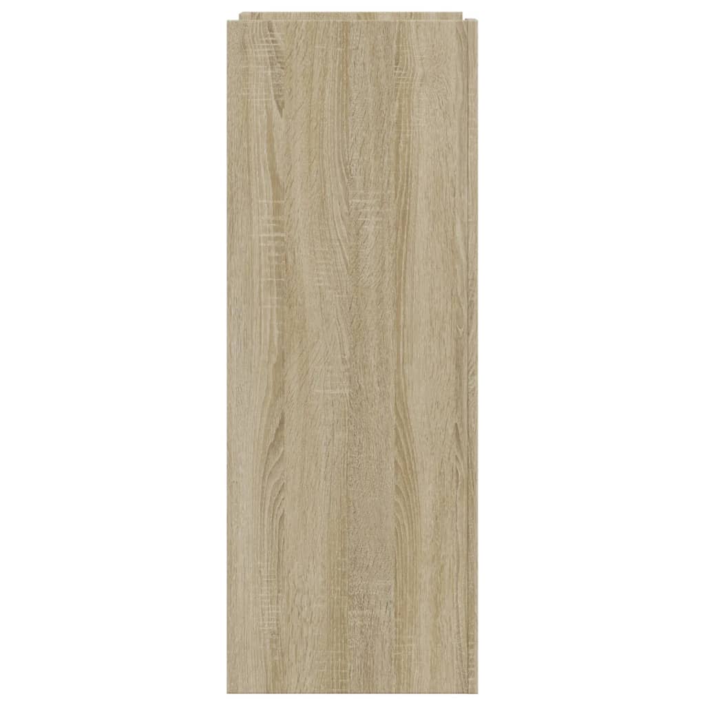 Shoe Cabinet Sonoma Oak 52x37.5x100 cm Engineered Wood