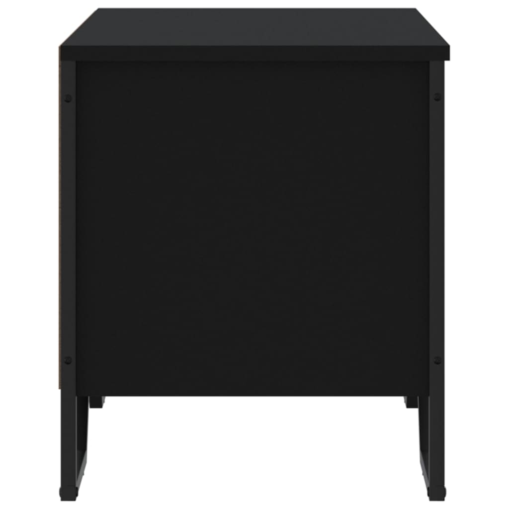 Shoe Cabinet Black 90x38x45.5 cm Engineered Wood