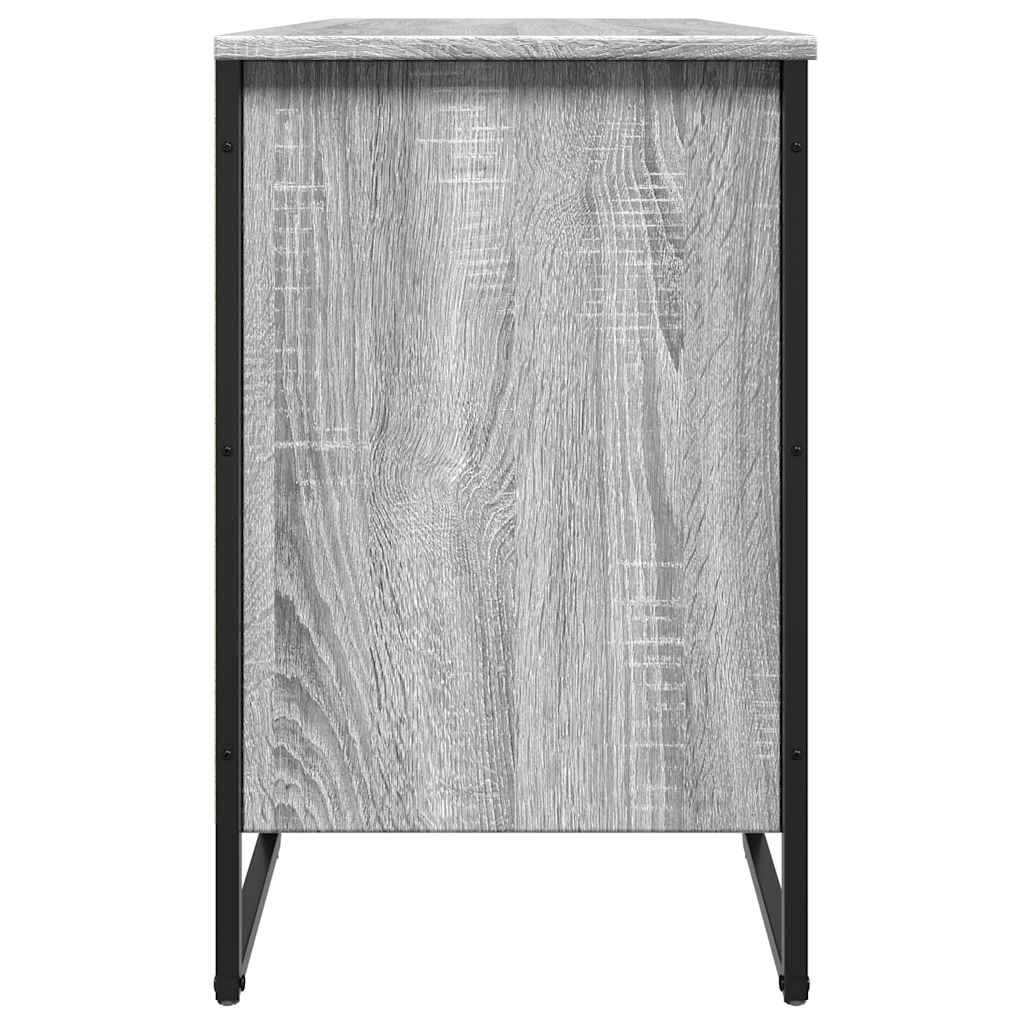 Shoe Cabinet Grey Sonoma 90x38x61.5 cm Engineered Wood