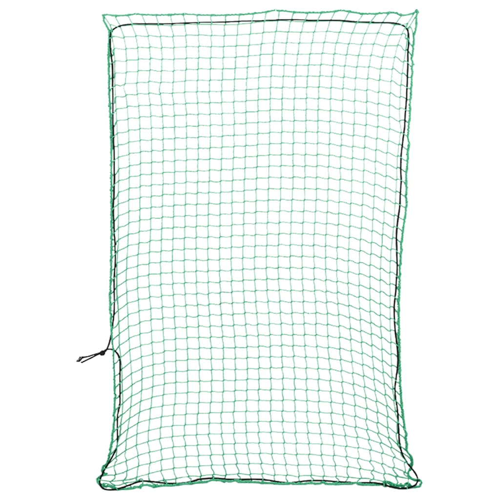Trailer Net with Elastic Rope Green 3x2 m PP