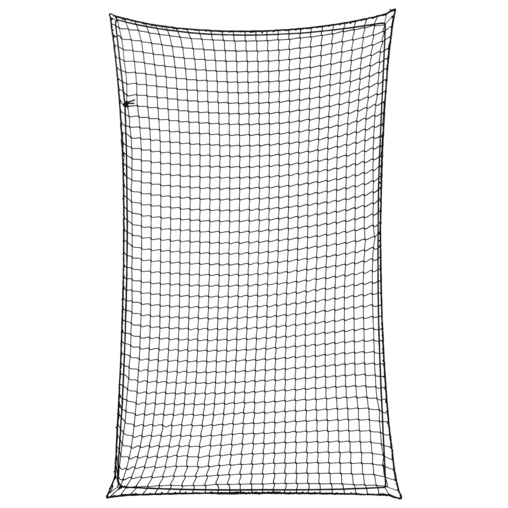 Trailer Net with Elastic Rope Black 2.5x1.5 m PP